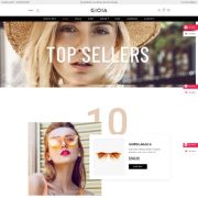 Mẫu website bán hàng thời trang - Top Sellers Showcase – Gioia