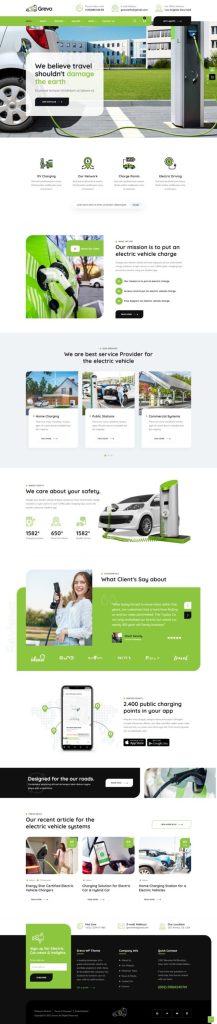 Mẫu website bán hàng điện máy – grevo demo1