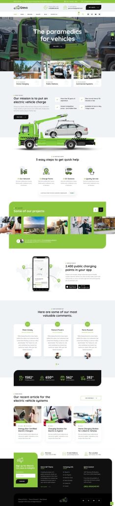 Mẫu website bán hàng điện máy – grevo demo3