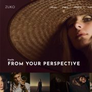 Mẫu website bán hàng thời trang - zuko full screen