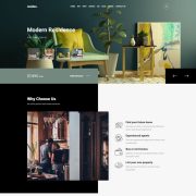 Mẫu website bất động sản - resideo demo 5