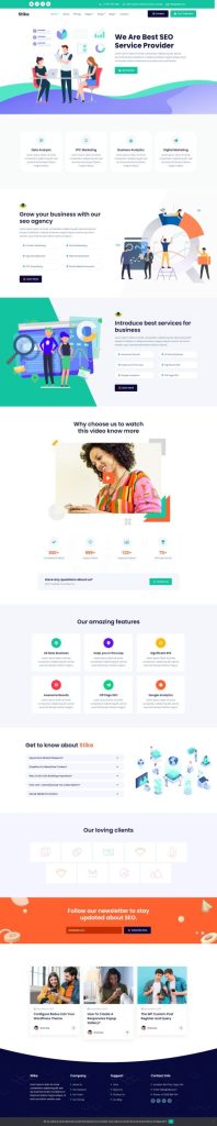 Mẫu website bán hàng công nghệ – stike home 2