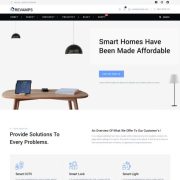 Mẫu website bán hàng điện máy - revamps home smart