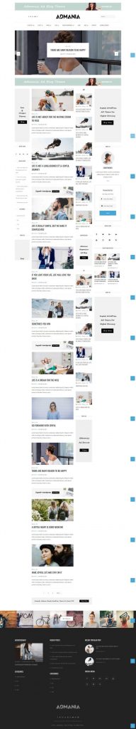 Mẫu website dịch vụ quảng cáo – admania home 4