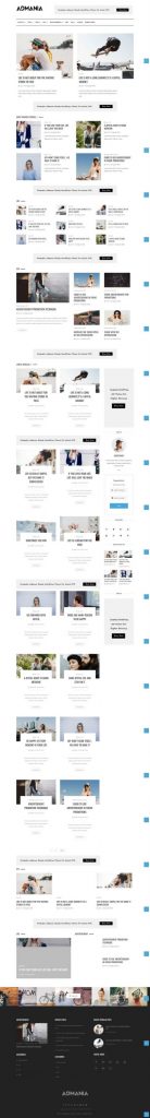 Mẫu websiite dịch vụ quảng cáo – admania home 7
