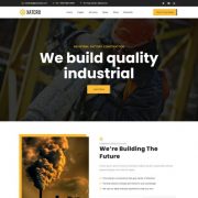 Mẫu website bán hàng công nghiệp - xatcro home blog