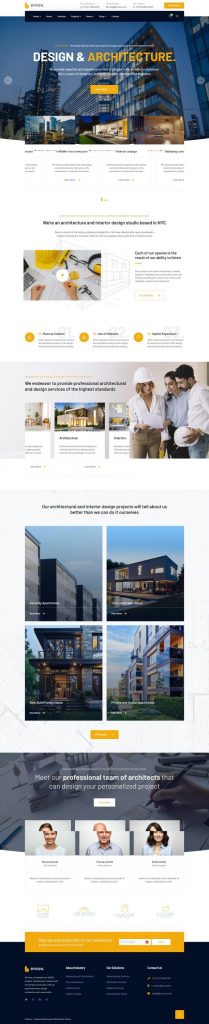 Mẫu website bán hàng công nghiệp – byeeon home 5