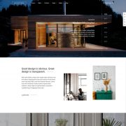 Mẫu website thiết kế nội thất - architecturer home 12