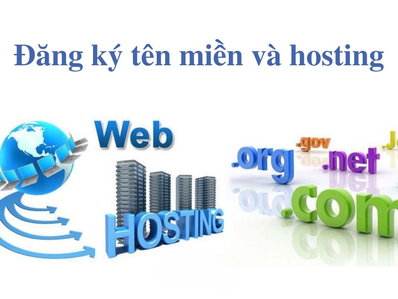 Cách đăng kí tên miền và hosting cho website