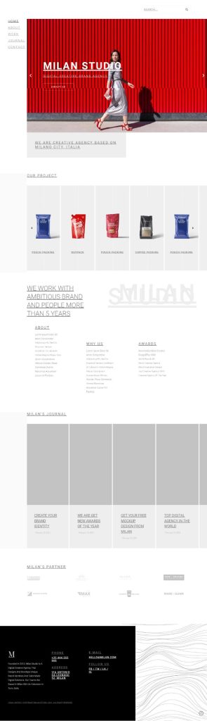 Mẫu website dịch vụ quảng cáo – Advertising Agency 8
