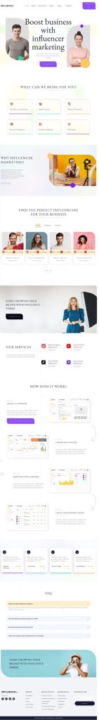 Mẫu website dịch vụ quảng cáo – Advertising Agency 9