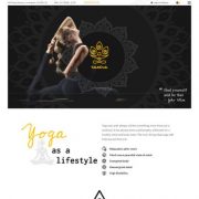 Mẫu website dịch vụ trung tâm yoga - Tantra yoga