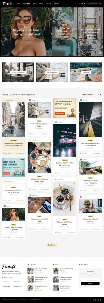 Mẫu website dịch vụ quảng cáo – Advertising Agency 3