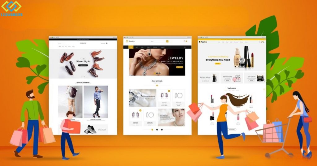 Top 5 giao diện website bán hàng ấn tượng – 123Website