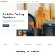 Mẫu website bán hàng đồ gia dụng - Kitchenia