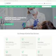 Mẫu website phòng khám nha khoa - dentistry home 3