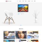 Mẫu website bán đồ thủ công mỹ nghệ - crafts and arts