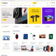 Mẫu website bán hàng công nghệ - gadgeto