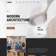 Mẫu website thiết kế nội thất - adsett home 5