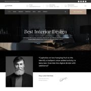 Mẫu website thiết kế nội thất - archtek home 3