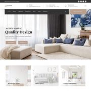 Mẫu website thiết kế nội thất - archtek home 4