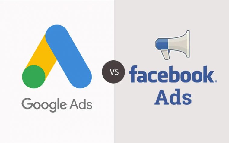 So sánh google ads và facebook ads