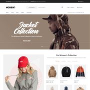 Mẫu website giới thiệu sản phẩm thời trang - Mooboo