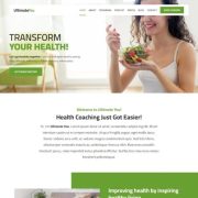 Template website dịch vụ trung tâm yoga - UltimateYou