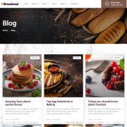 Template website giới thiệu tiệm bánh - BreadMeal
