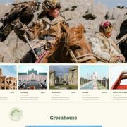 Mẫu website dịch vụ du lịch - wilder home 2