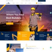 Mẫu website xây dựng - builderrin home 1