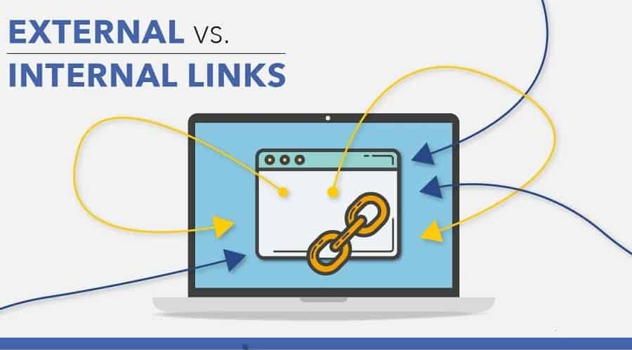 Chèn Internal link và External link cho website