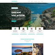 Mẫu website du lịch - Travosca