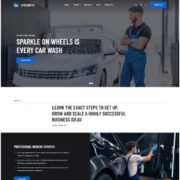 Mẫu website dịch vụ rửa xe - Carcareful 1