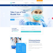 Mẫu website y tế - Hospital 2