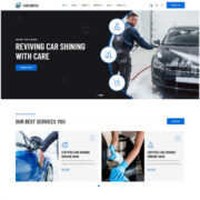 Mẫu website dịch vụ rửa xe - Carcareful 2