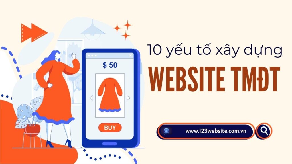 10 yếu tố xây dựng website thương mại điện tử hiệu quả 2025