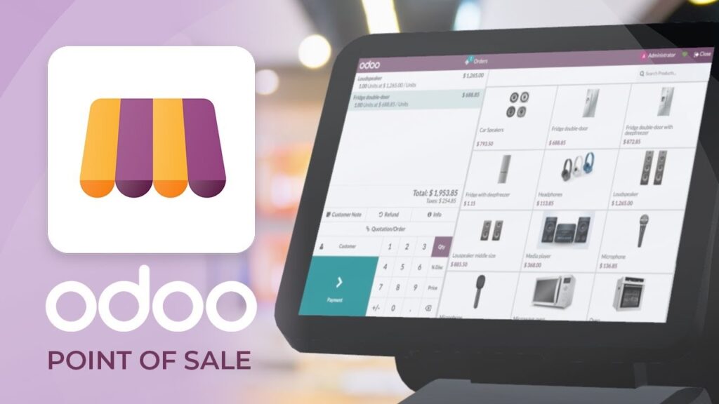 Phần mềm quản lý bán hàng Odoo ERP 