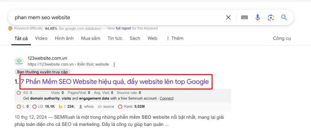 Tối ưu tiêu đề mô tả giúp seo on-page hiệu quả 