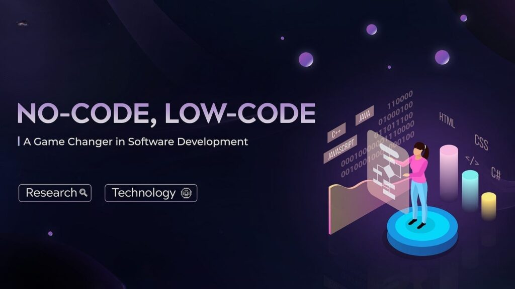 thiết kế low code/no code 