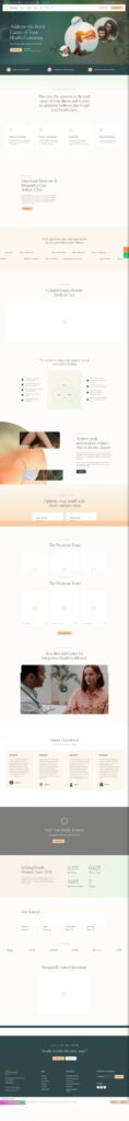 Mẫu website dịch vụ Spa – Bio Vital