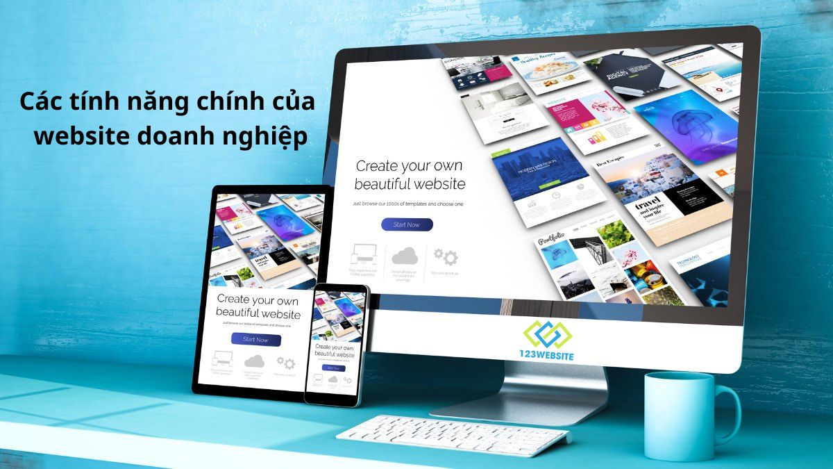Các tính năng của website doanh nghiệp chuẩn SEO và tăng chuyển đổi 2026