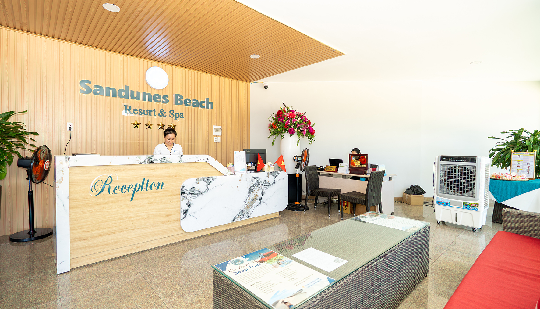 Website Sandunes Beach Resort