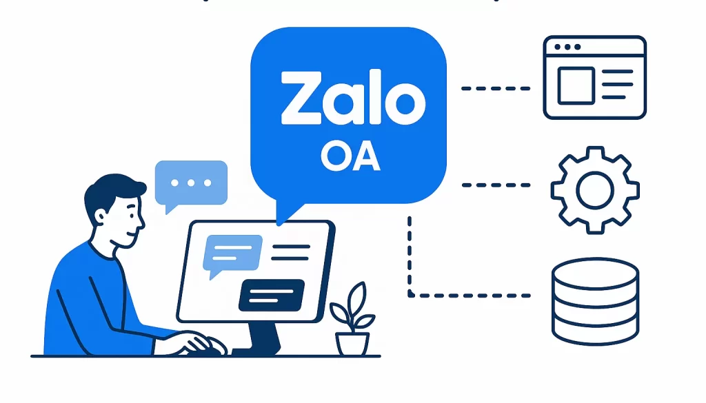 Zalo Form tích hợp CRM để xử lý lead nhanh chóng
