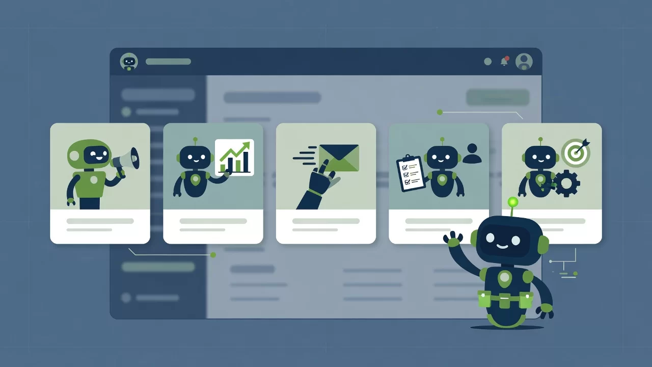 AI marketing gắn với website SME