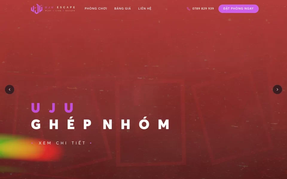 Website Uju Escape