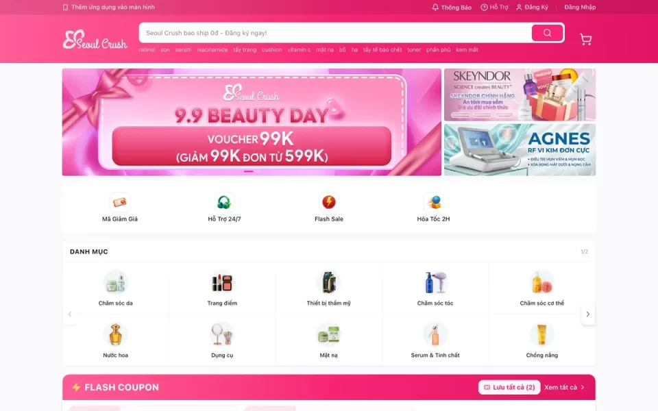 Website Seoul Crush