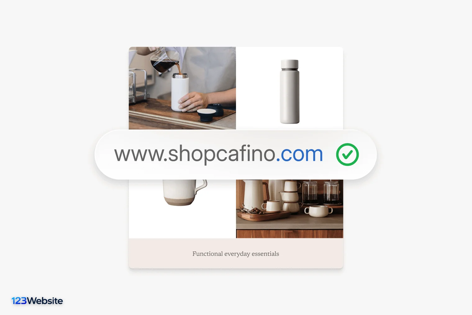Cửa hàng Shopify dùng tên miền riêng thay cho địa chỉ myshopify.com
