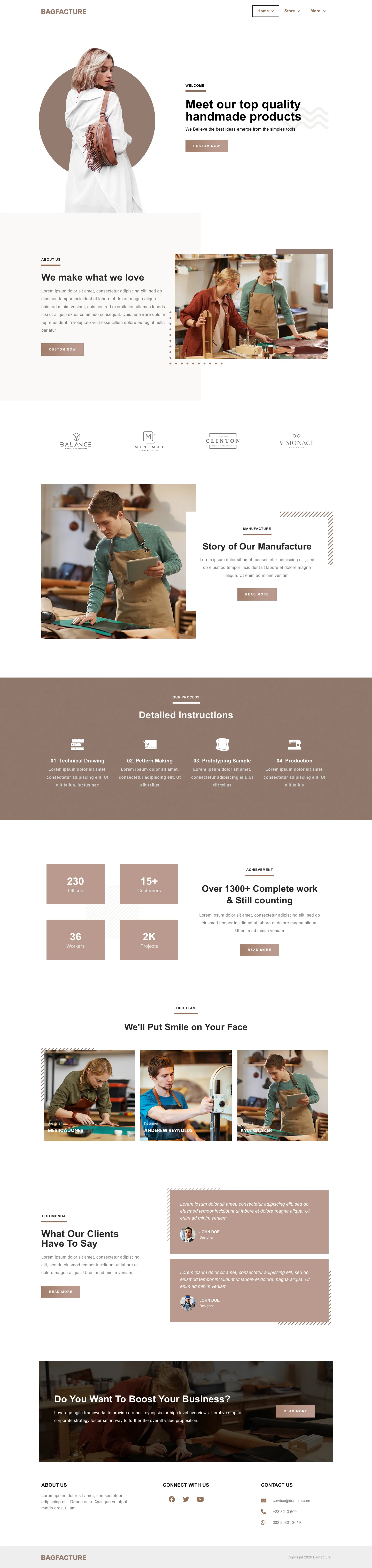Mẫu website túi xách – DashBag