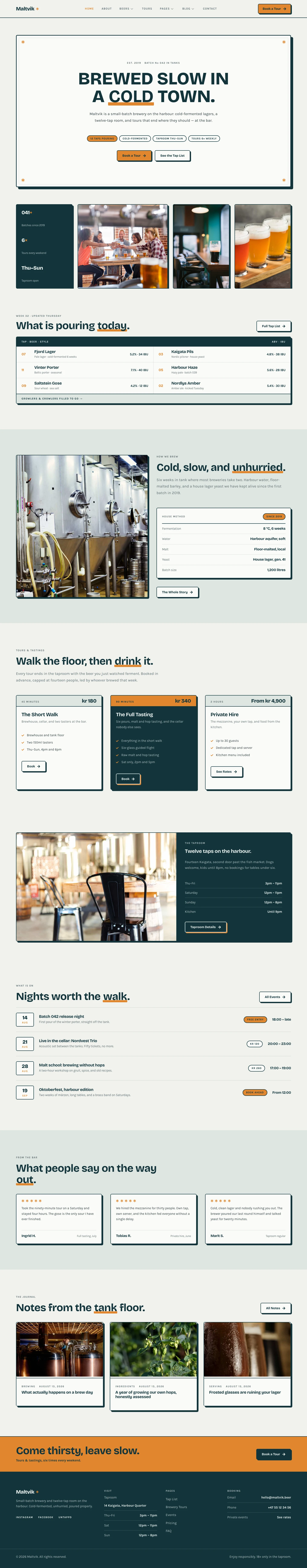 Mẫu website công ty thực phẩm – Maltvik